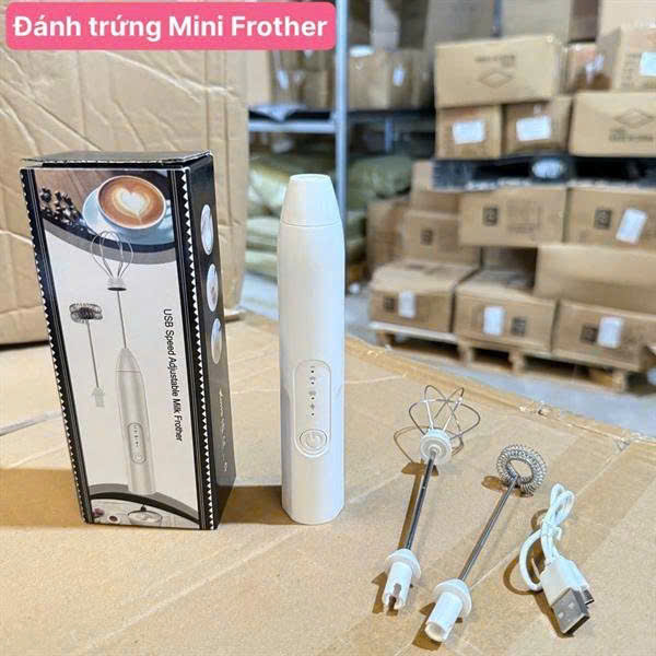 [100] Máy Tạo Bọt Cà Phê