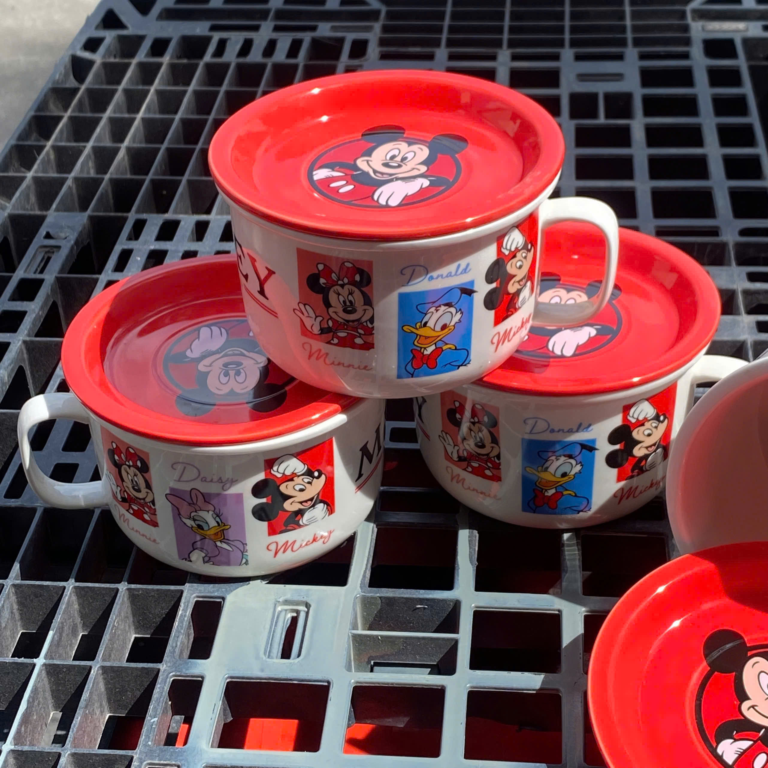 [16] Thố Sứ Có Tay Cầm 6inch MICKEY (V+)