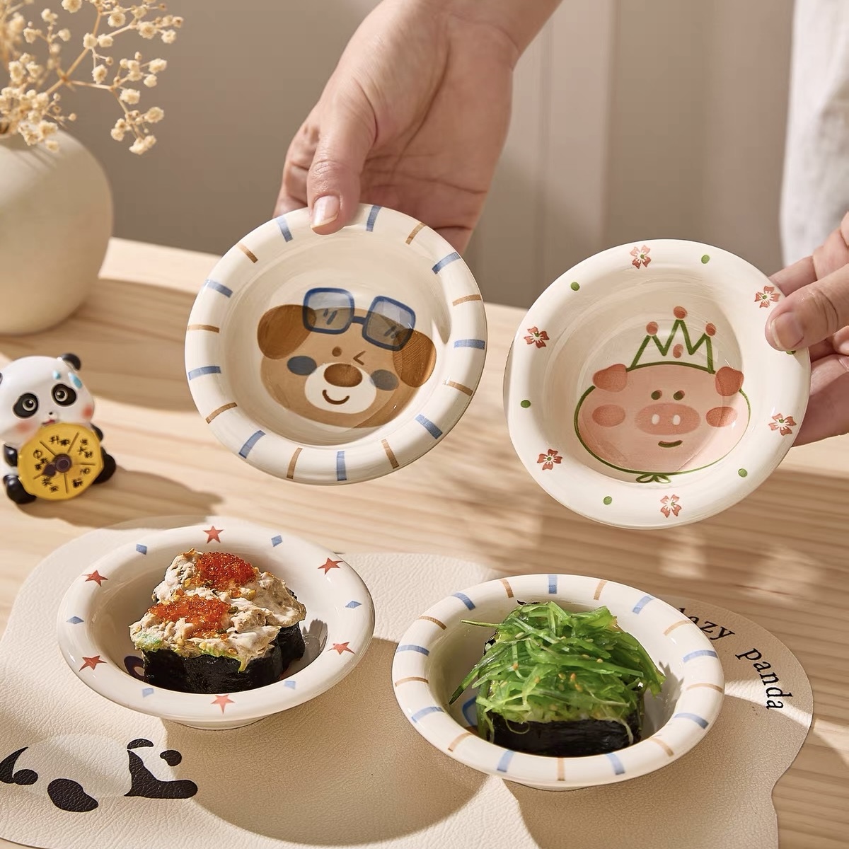 [160] Chén Đựng Gia Vị HOẠT HÌNH 5.25inch (V+)
