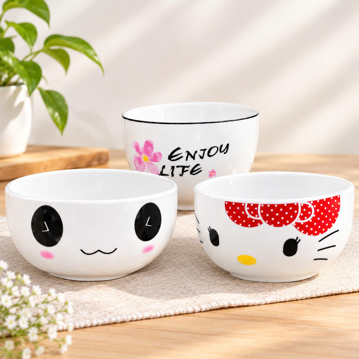 [140] Chén Sứ HELLO 4inch (V+)