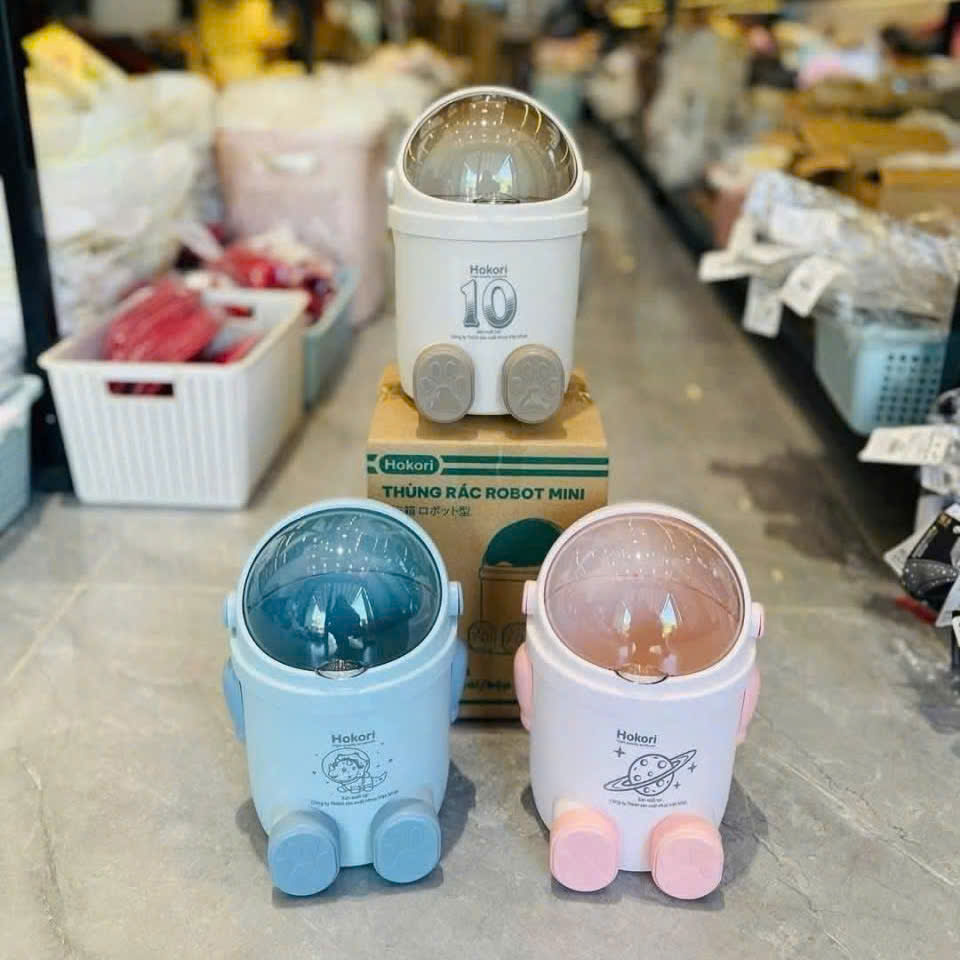 [18] Thùng Rác Robot Mini Hokori 5268