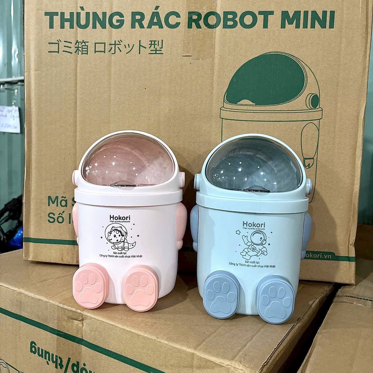 [18] Thùng Rác Robot Mini Hokori 5268