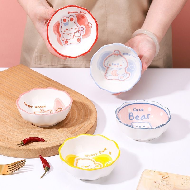 [180] Chén Đựng Gia Vị TRÒN THÚ DỄ THƯƠNG