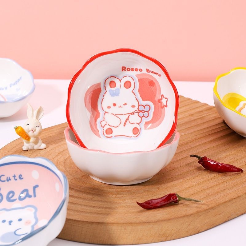 [180] Chén Đựng Gia Vị TRÒN THÚ DỄ THƯƠNG