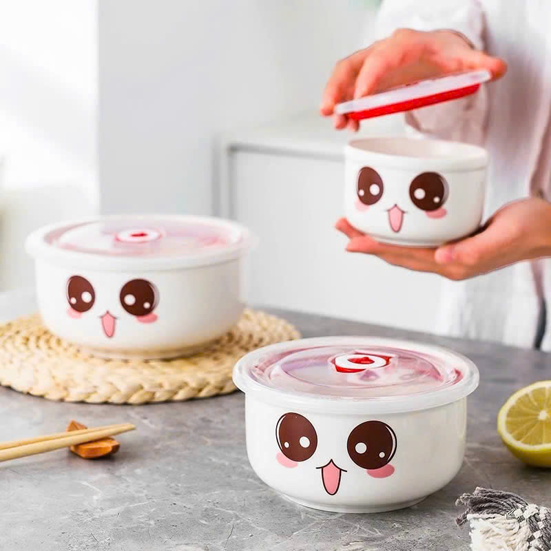 [20] Set 3 Chén Sứ CHIBI