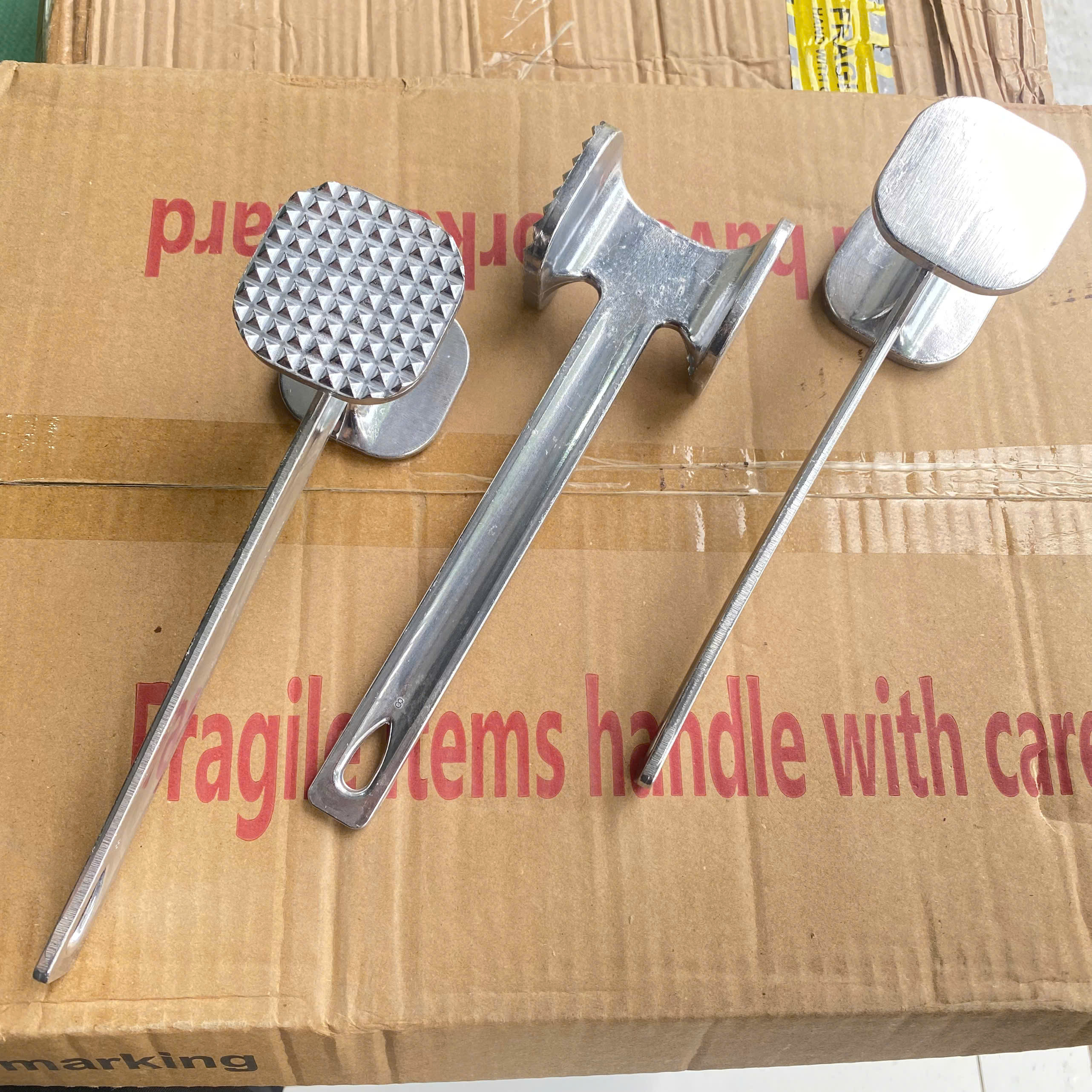 Búa đập thịt Inox 2 đầu tiện lợi, cao cấp, giá tốt
