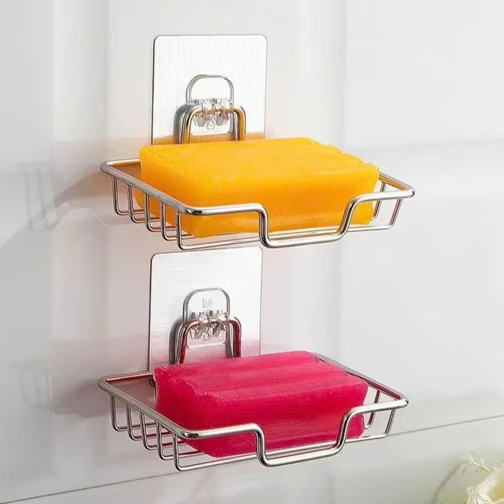 [200] Kệ Đựng Xà Phòng INOX Treo Tường (FV)