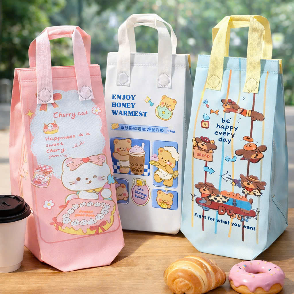 [200] Túi NHÔM Đựng Ly Giữ Nhiệt Hoạ Tiết