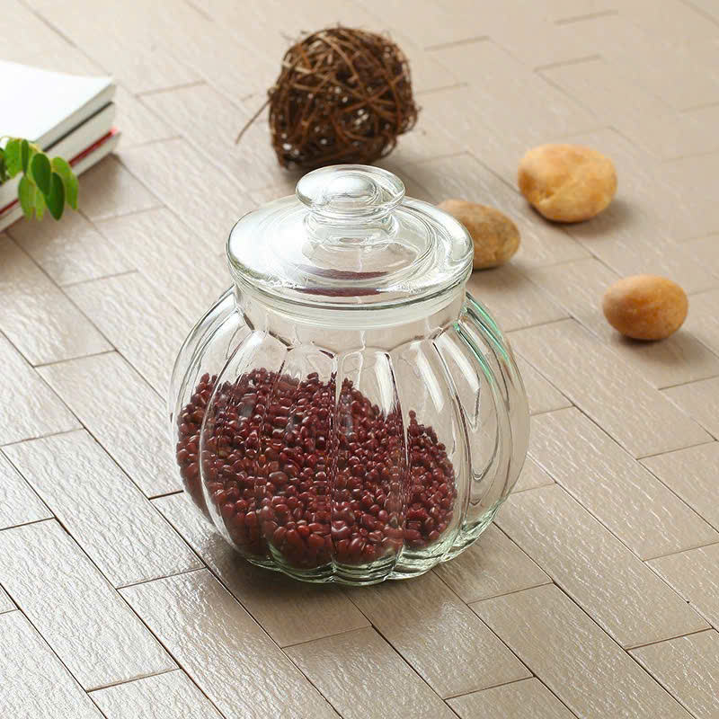 [24] Hũ Thủy Tinh Hình QỦA Bí 1900ml 1188