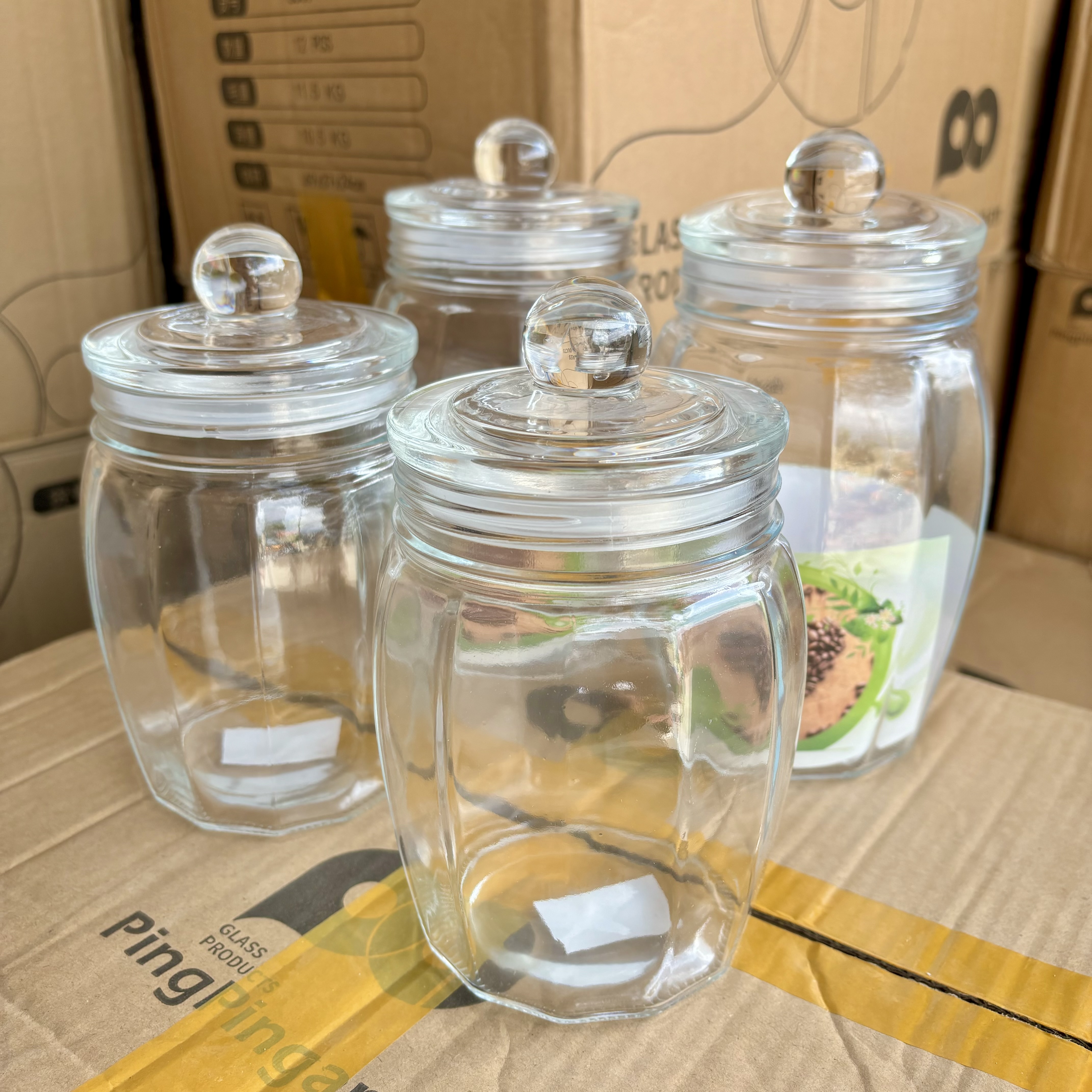 [24] Hũ thuỷ tinh PL30-4 950ml (V)