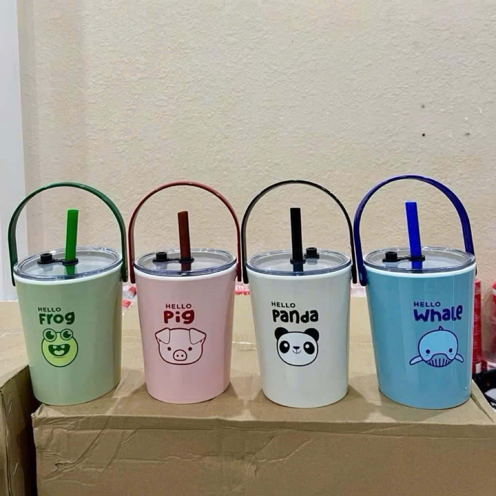 [24] Ly Nhựa Giữ Nhiệt X.O Có Quai Xách 1000ml 5810 (V)