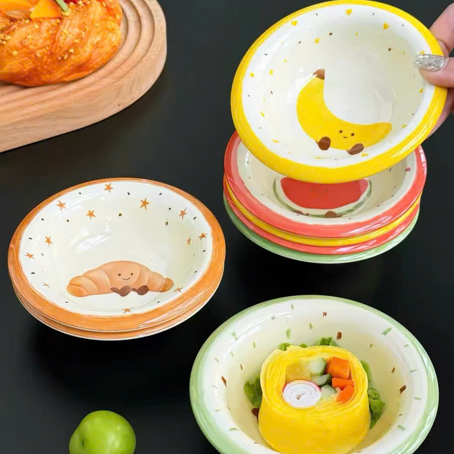 [240] Chén Đựng Gia Vị TRÁI CÂY 3D 4.5inch (V+)