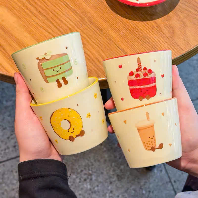 [240] Ly Sứ TRÁI CÂY + BÁNH 3D (V+)