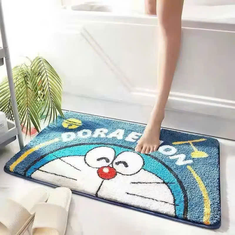 [250] Thảm Chân Cừu Đế Nhựa DOREMON