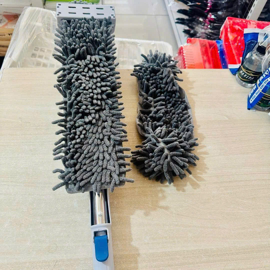 [30] Cây Lau Nhà Vắt Phẳng Micro Fiber 2 Miếng Thay