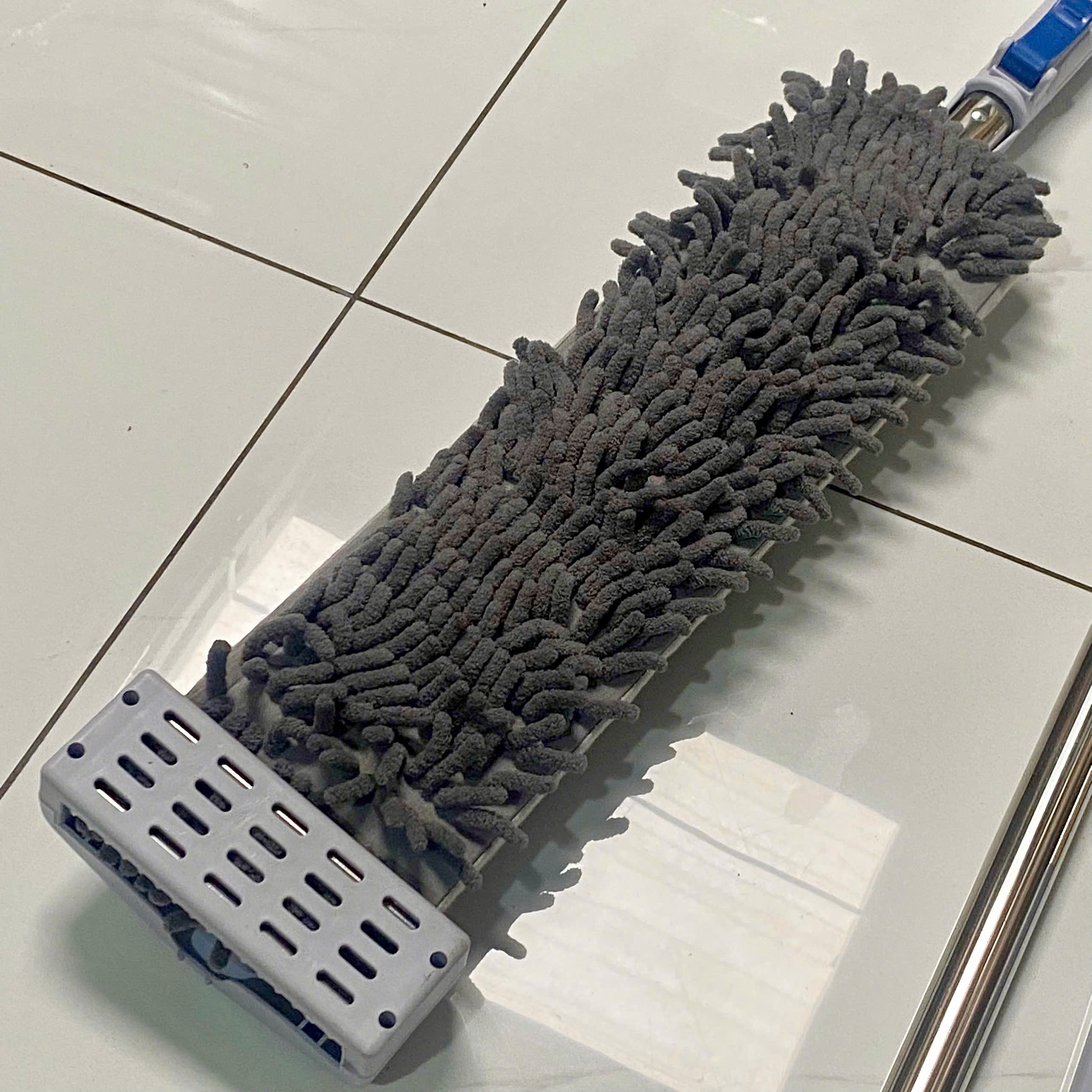 [30] Cây Lau Nhà Vắt Phẳng Micro Fiber 2 Miếng Thay