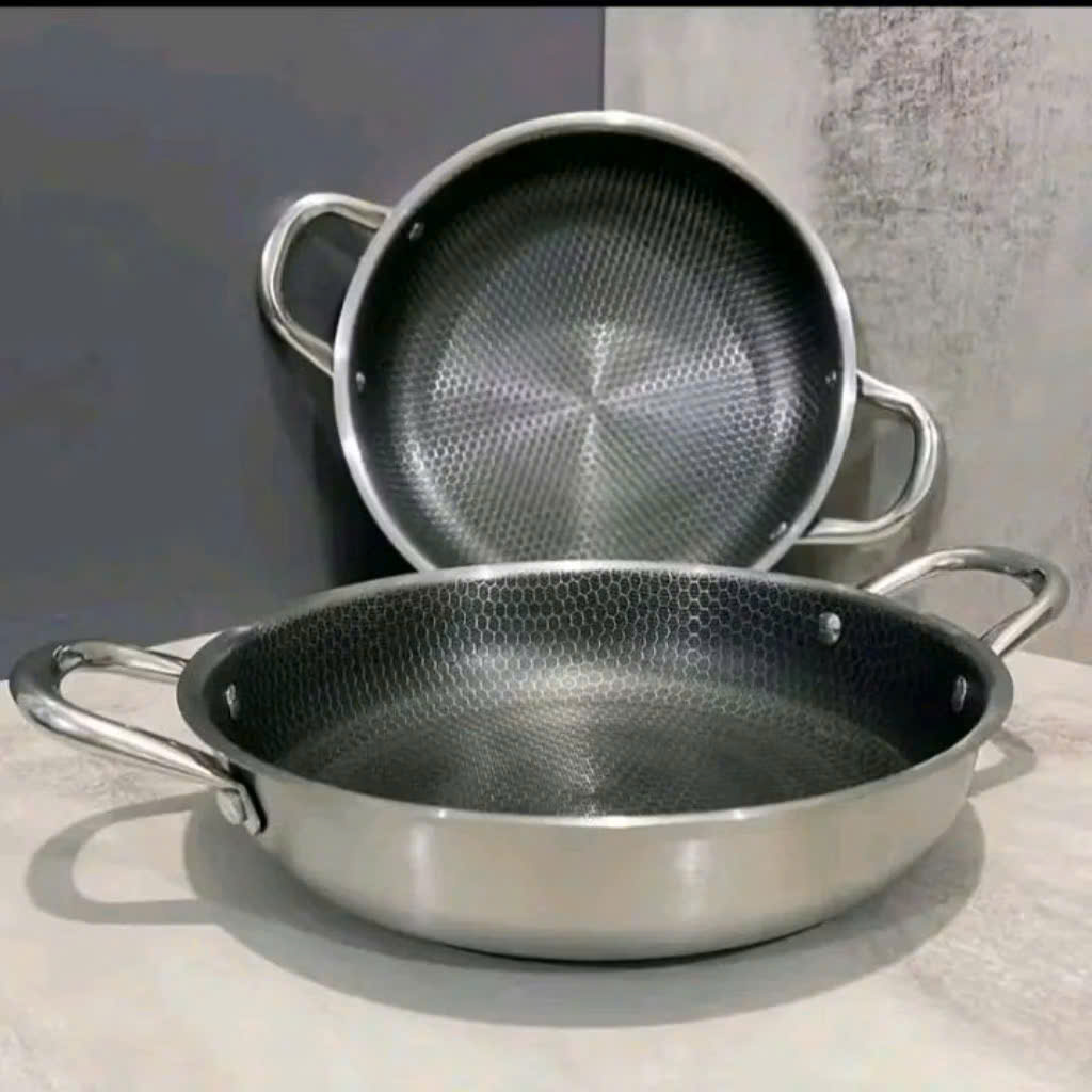 Chảo tổ ong 28cm siêu chống dính, chảo vân tổ ong giá tốt