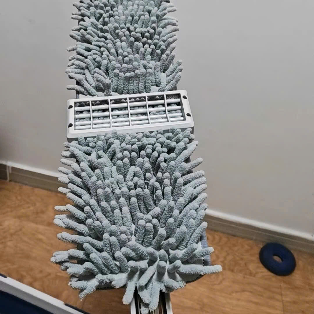 [30] Chậu Gấp Gọn Có Bánh Xe Bông Lau San Hô (2 miếng)