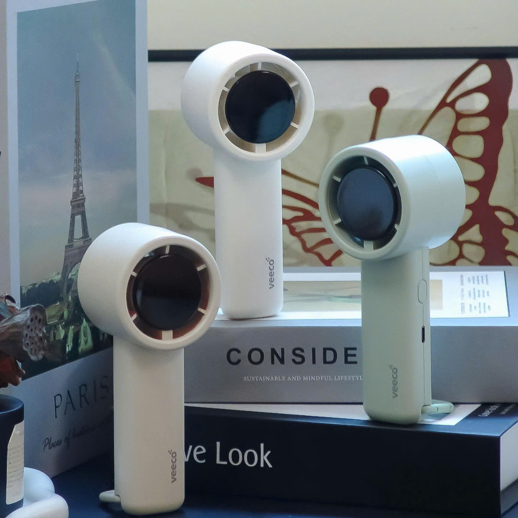 [50] Quạt Tích Điện Cầm Tay VMF30 (BH 1tháng)