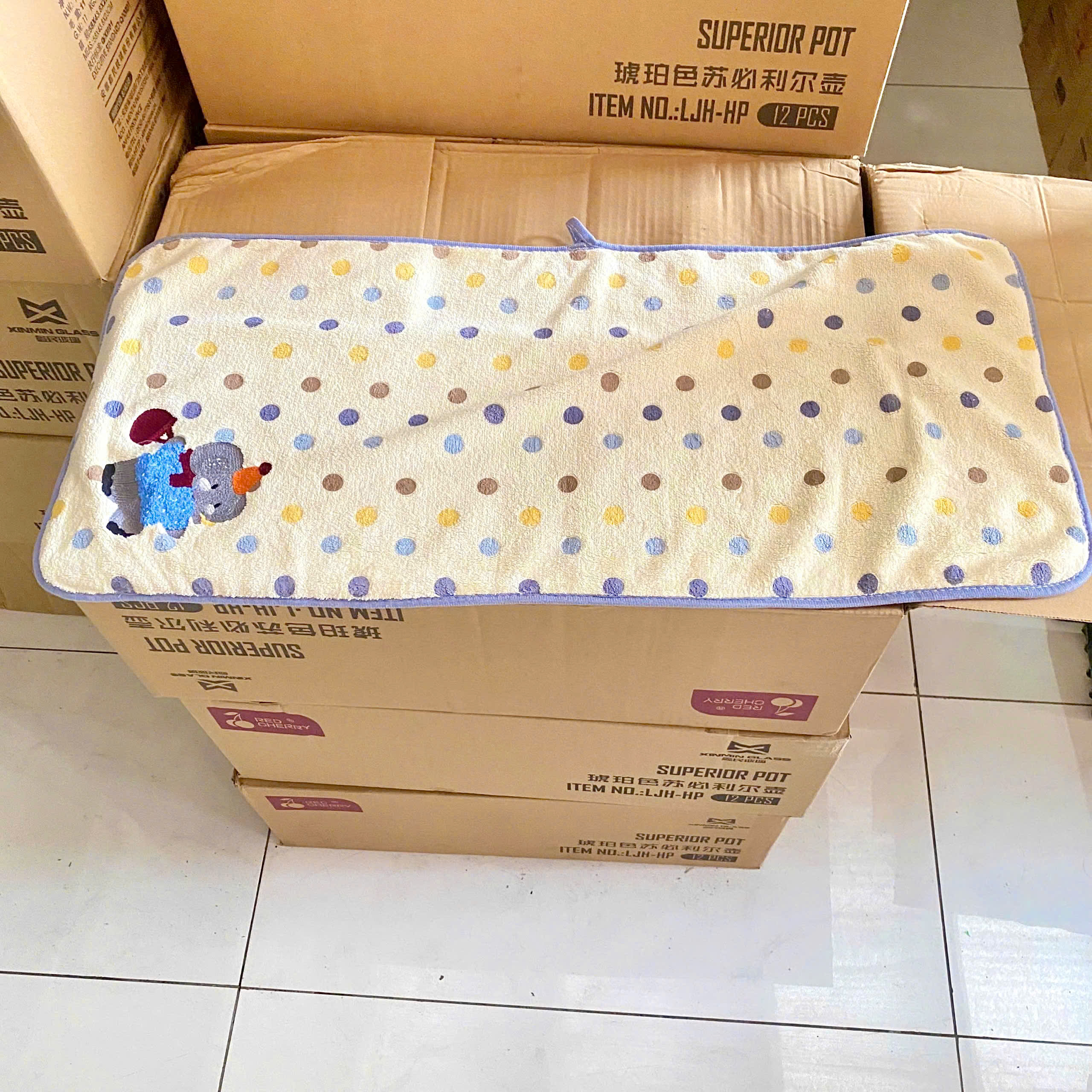 [300] Khăn Mặt Nhiều Họa Tiết 35*75cm NEW