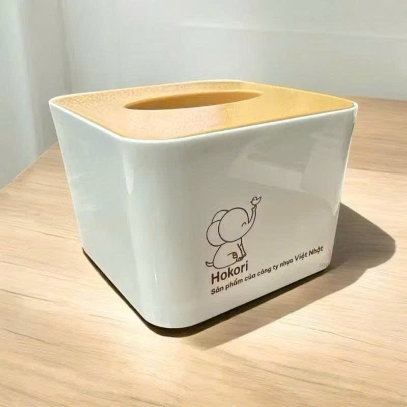 [36] Hộp Đựng Giấy Vuông HOKORI 2736