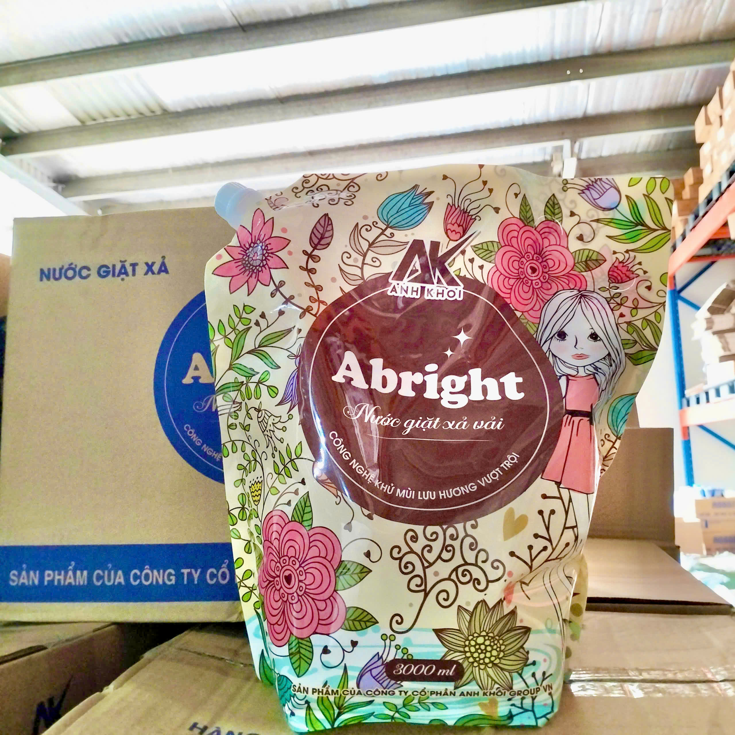 [4] Nước Giặt Abright 3L
