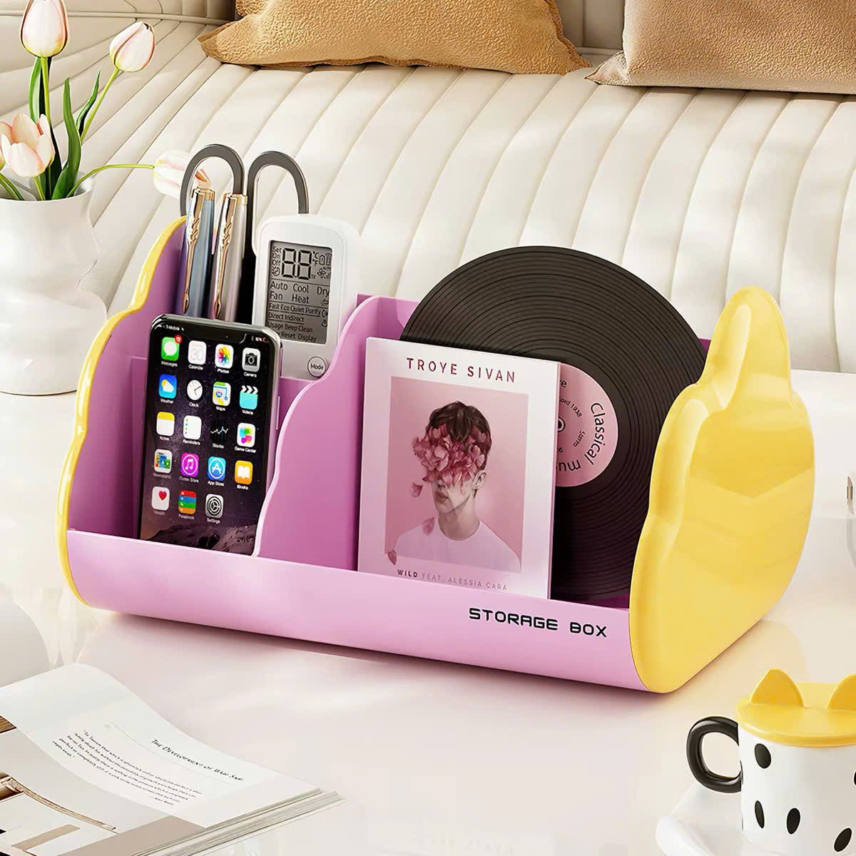 [40] Hộp Đựng Đồ Để Bàn ĐÁM MÂY