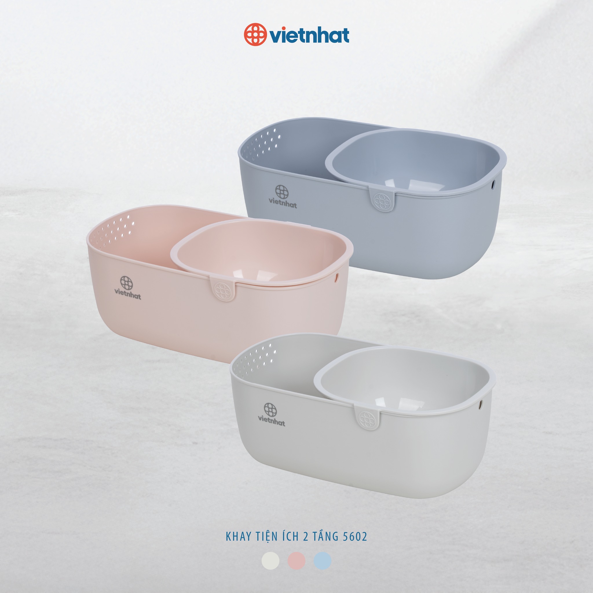 [40] Khay Tiện Ích 2 Tầng 5602