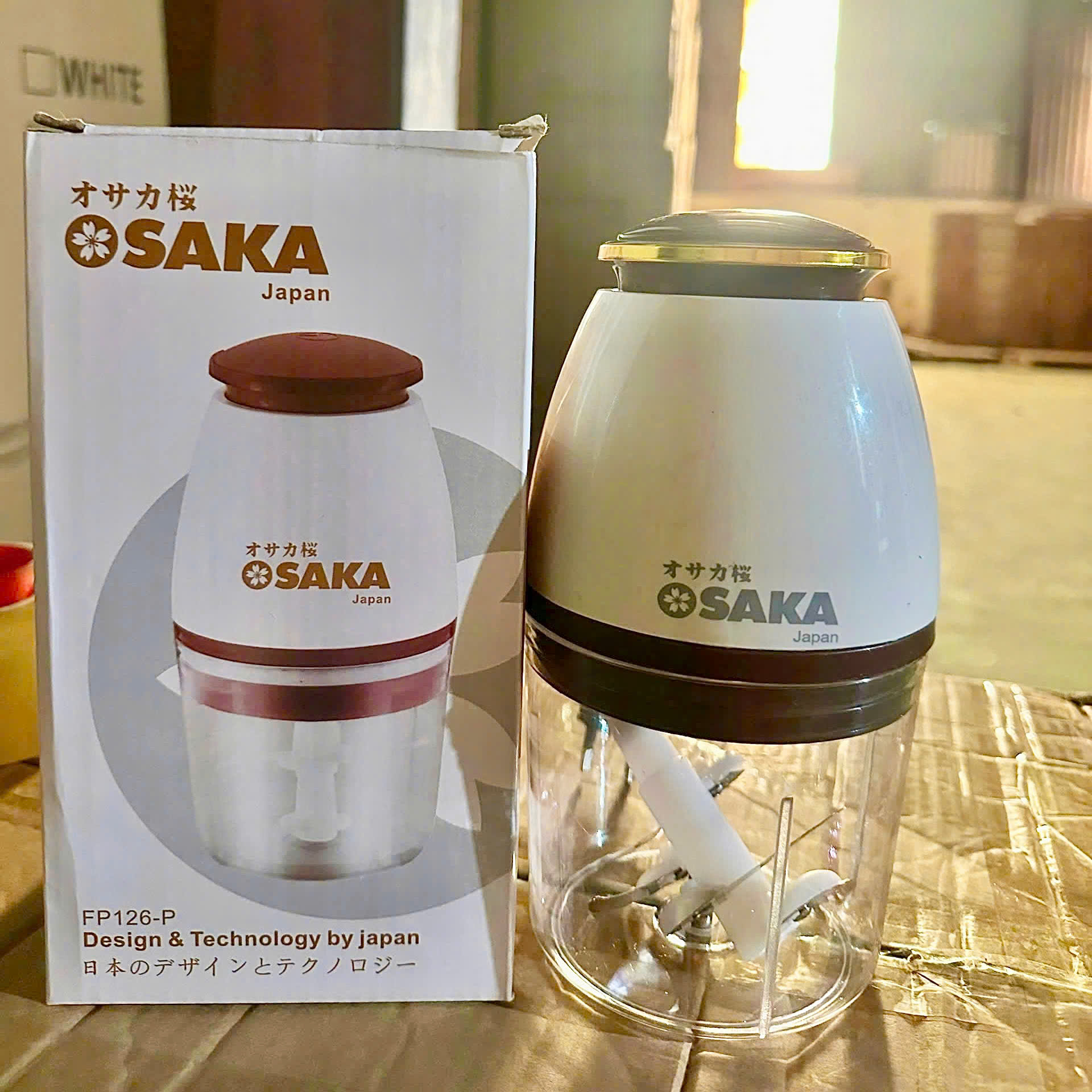 [40] Máy Xay Thực Phẩm Osaka NẮP ĐỒNG