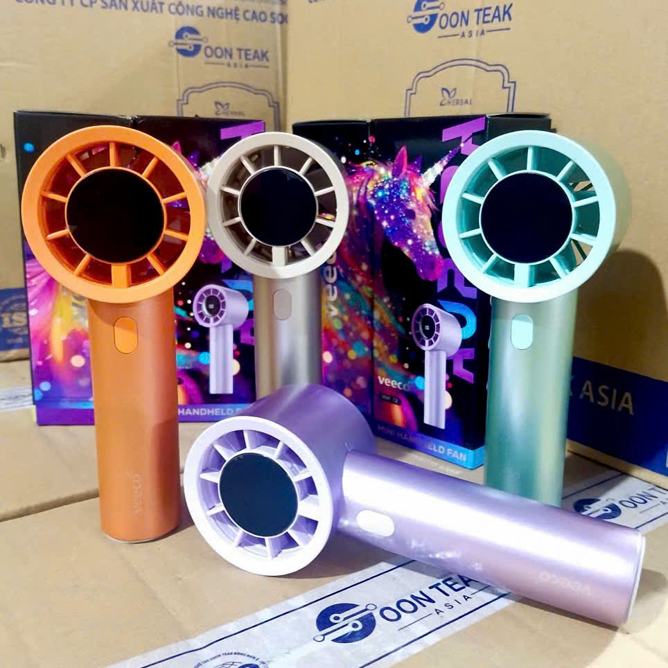 [50] Quạt Tích Điện Cầm Tay AURORA VMF72