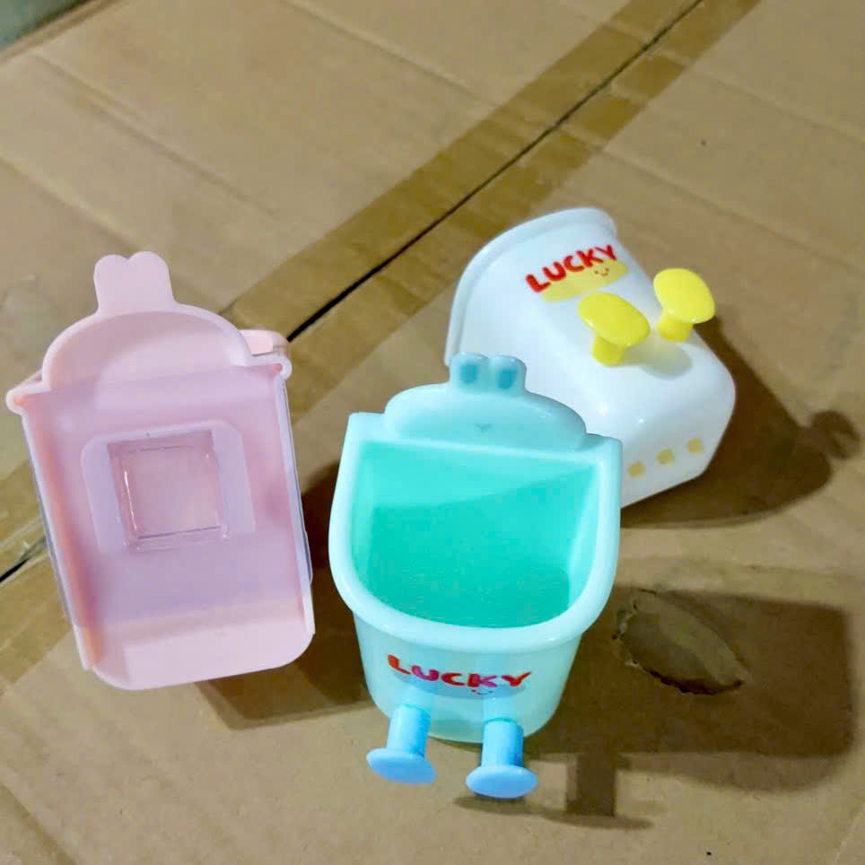 [400] Hộc Treo Bàn Chải Mini Gắn Tường LUCKY
