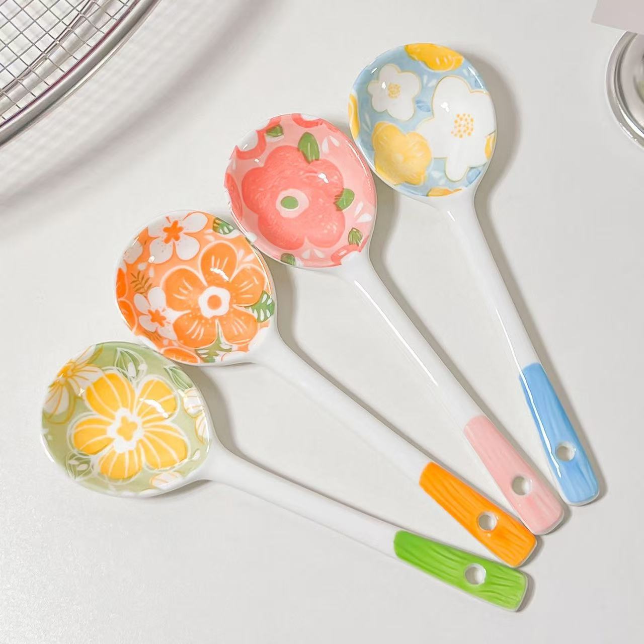 [480-640] Muỗng sứ đầu tròn