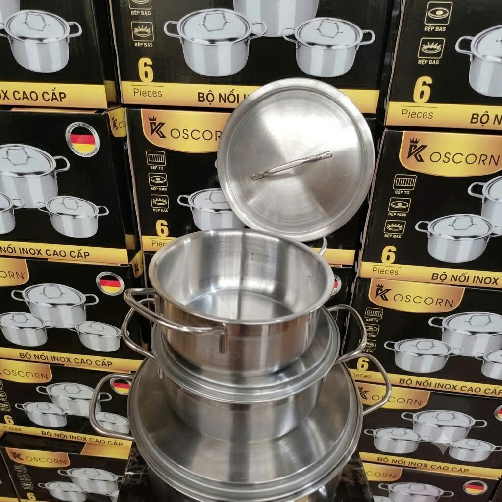 [5] Bộ 3 Nồi KOSCOM