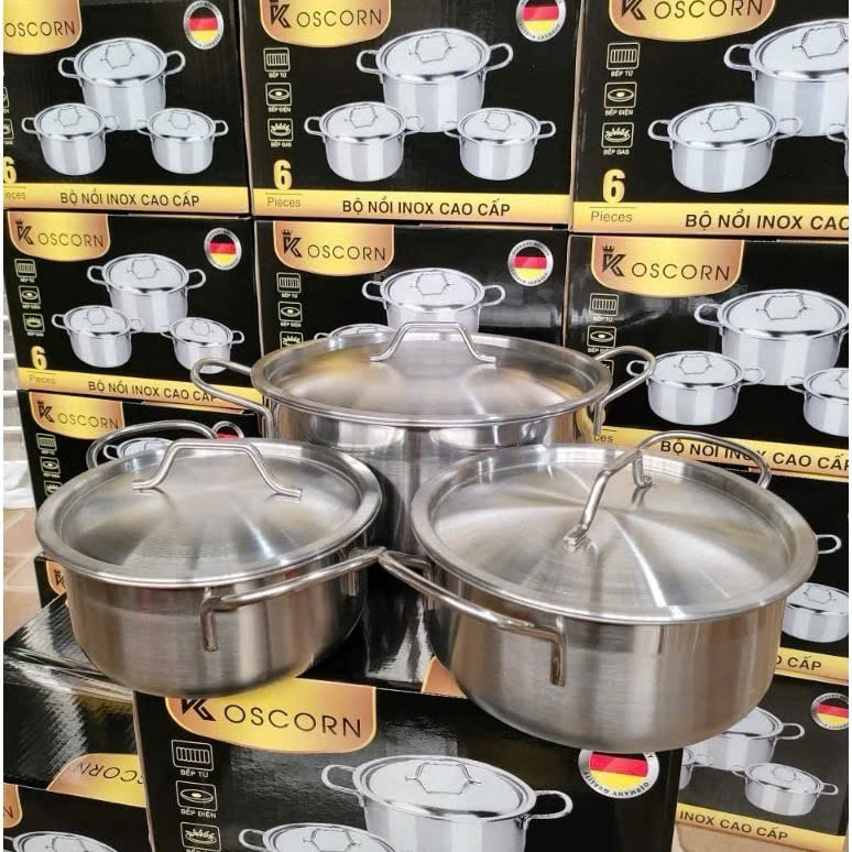 [5] Bộ 3 Nồi KOSCOM