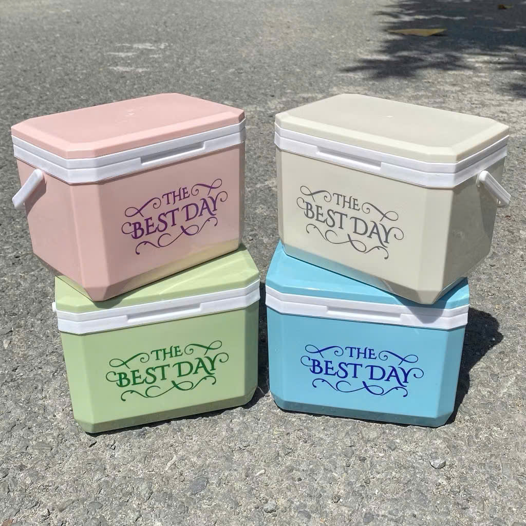 [50] Bình Đá Mini Vuông Có Quai Xách 1L (V)