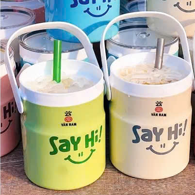 [50] Bình Đá Tròn 1L SAYHI