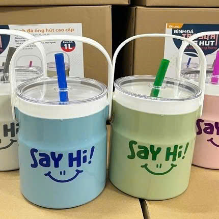 [50] Bình Đá Tròn 1L SAYHI