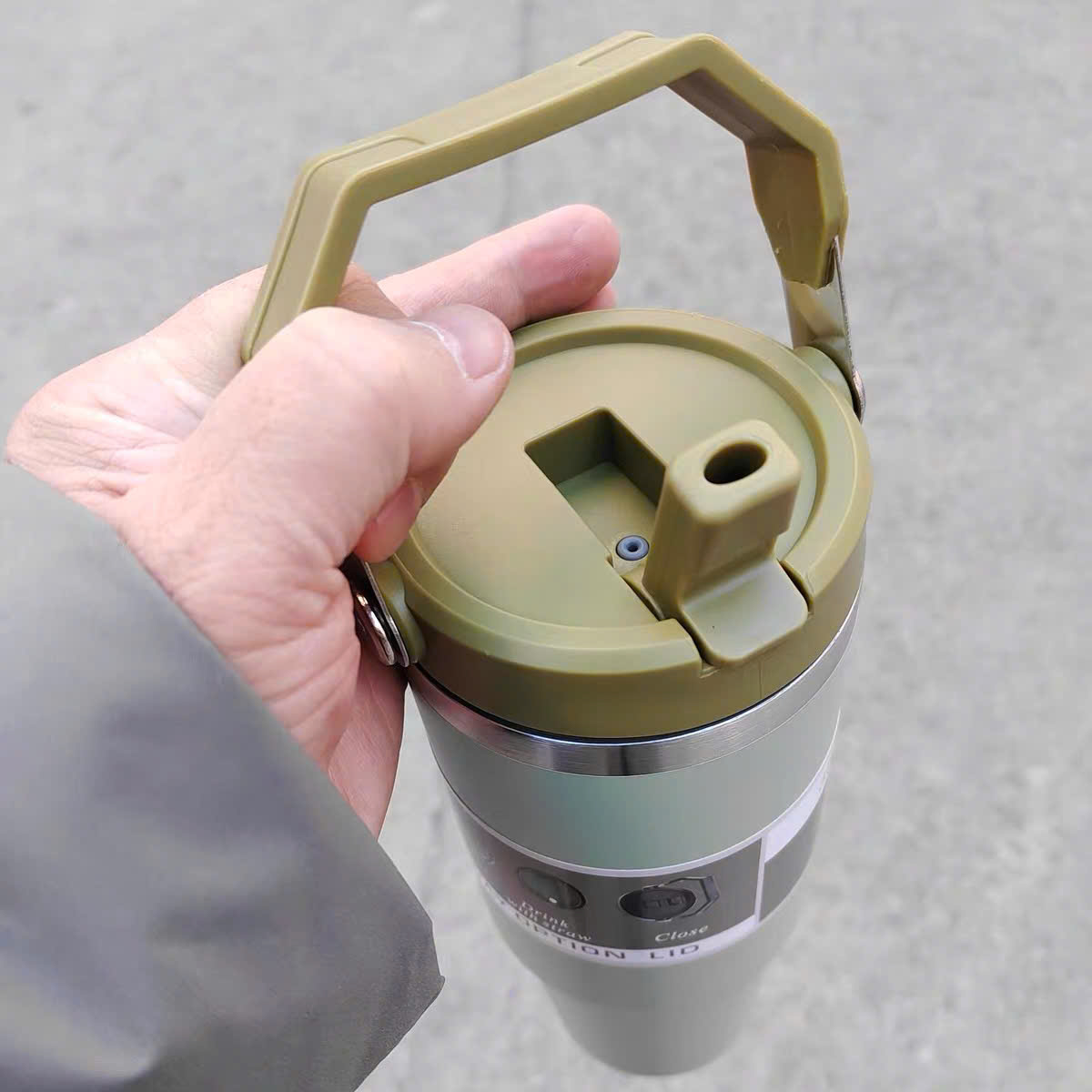 [50] Bình Giữ Nhiệt 900ml Có Quai Xách 062