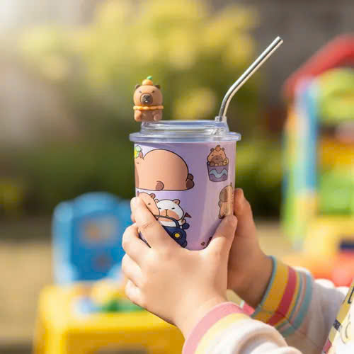 [50] Bình Giữ Nhiệt Capybara 500ml