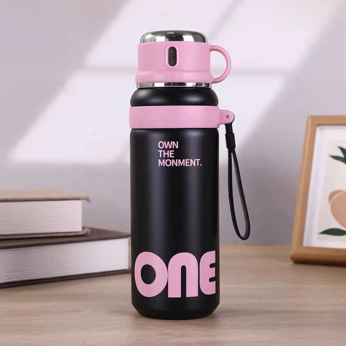 [50] Bình Giữ Nhiệt Kèm Cốc ONE