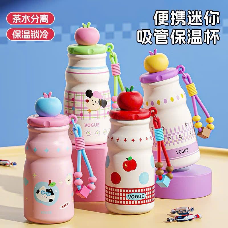 [50] Bình Giữ Nhiệt Nắp Charm TRÁI CÂY 480ml