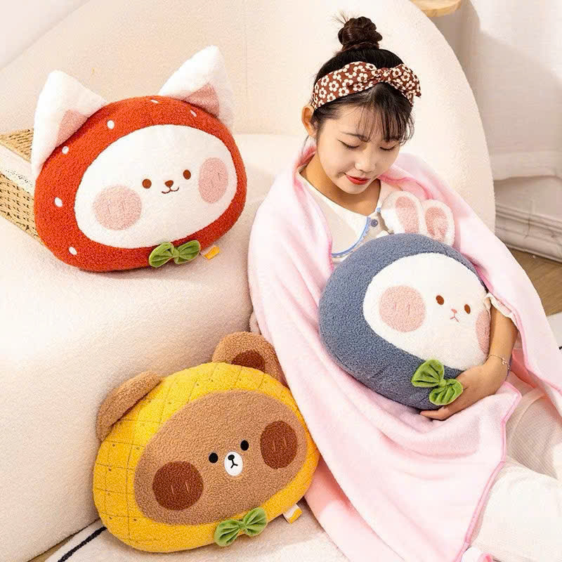 [50] Chăn Hình Thú 3in1 HOẠT HÌNH - L3