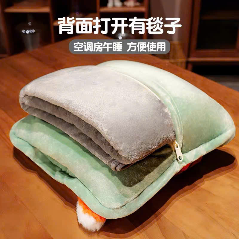 [50] Chăn Hình Thú 3in1 HOẠT HÌNH - VUÔNG