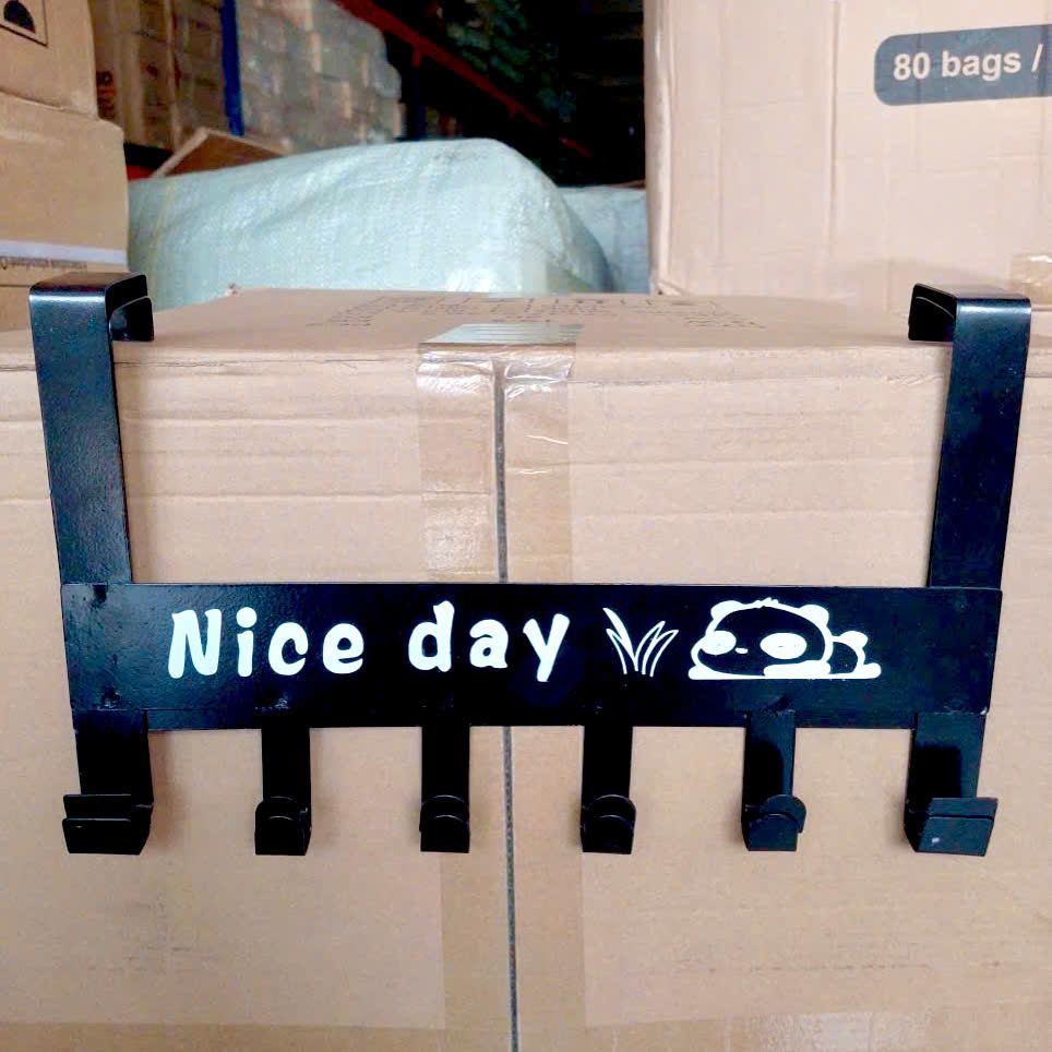 [50] Móc Treo Quần Áo Sau Cửa NICE DAY
