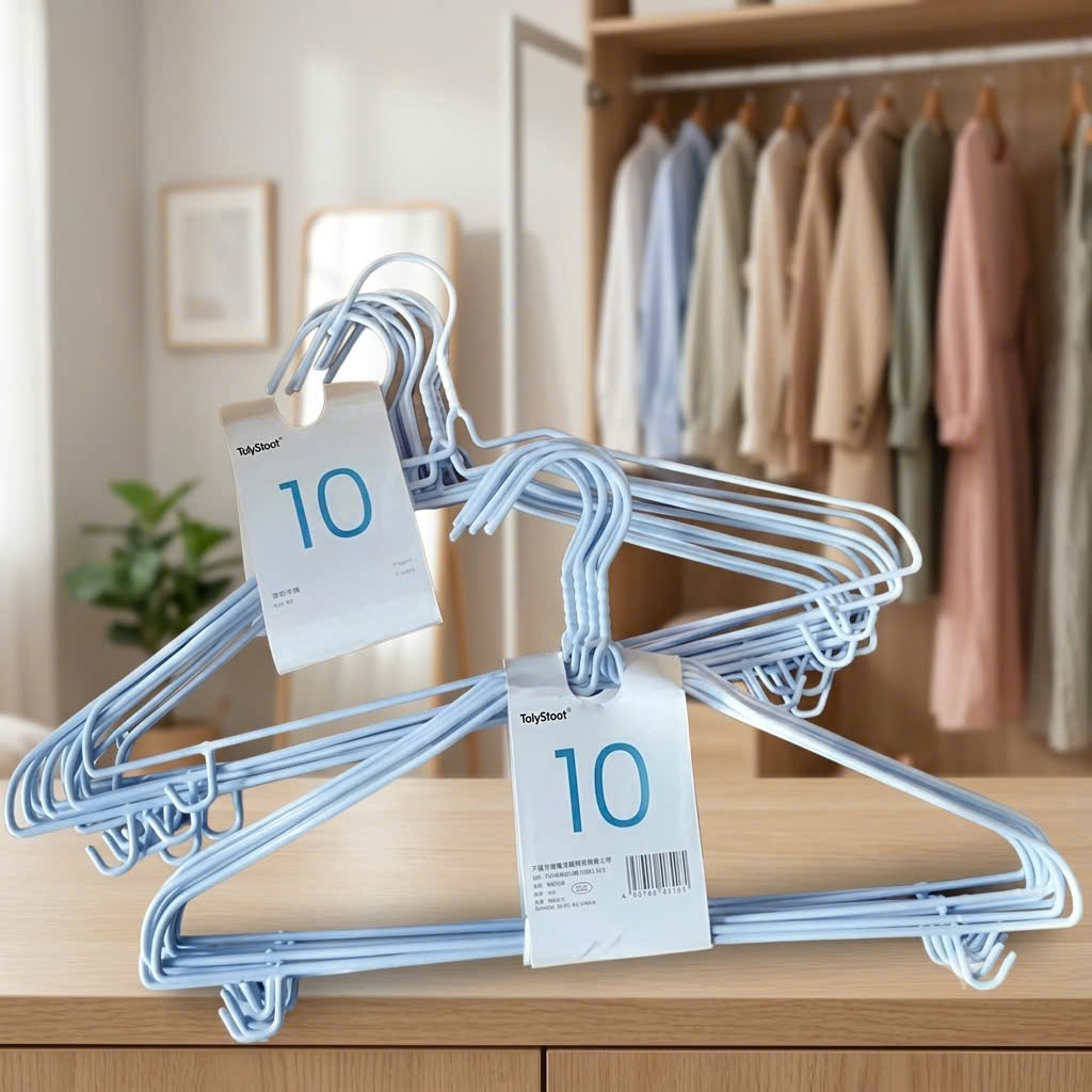 [50] Set 10 Móc Quần Áo MIZA 40cm