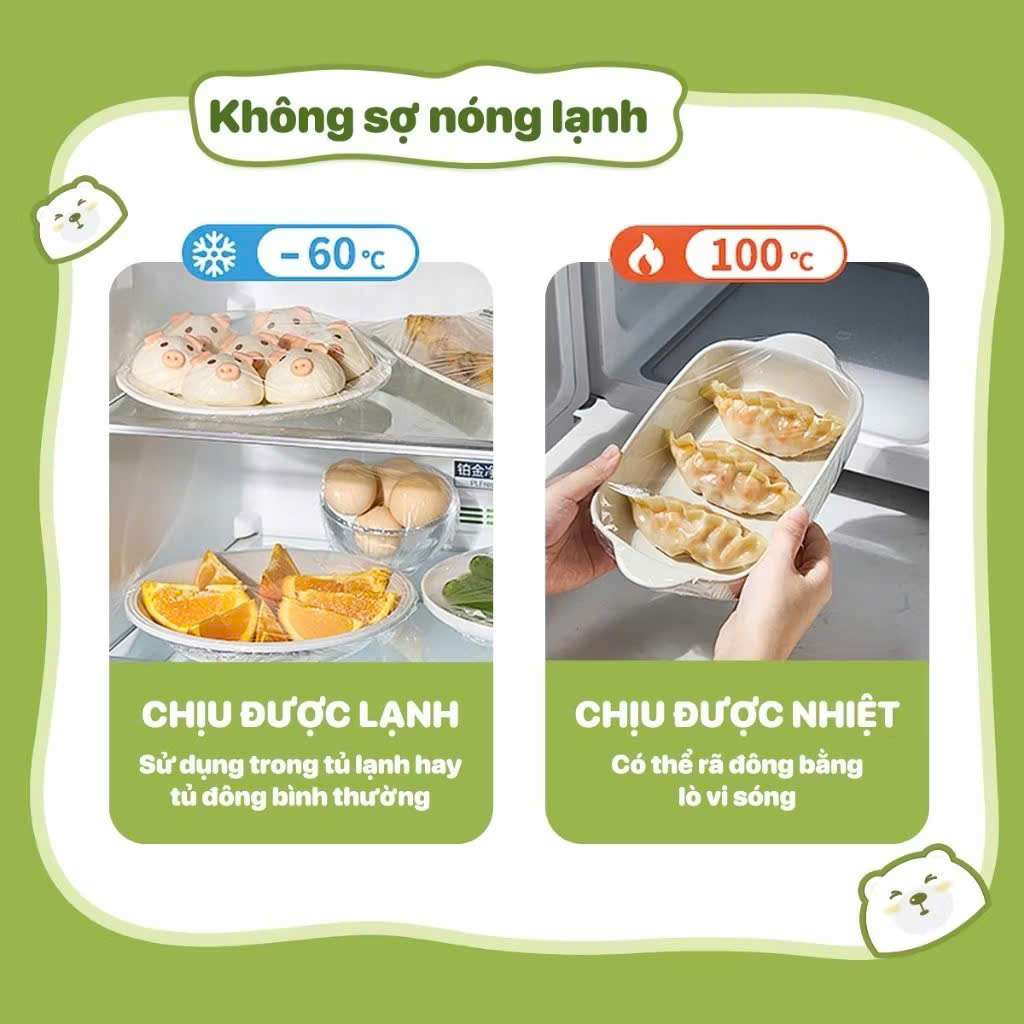 [100] Túi 300 Màng Bọc Thực Phẩm ELAN