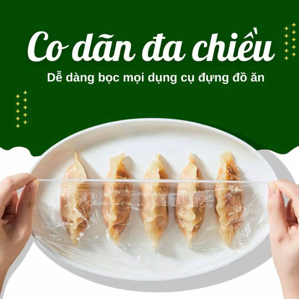 [100] Túi 300 Màng Bọc Thực Phẩm ELAN