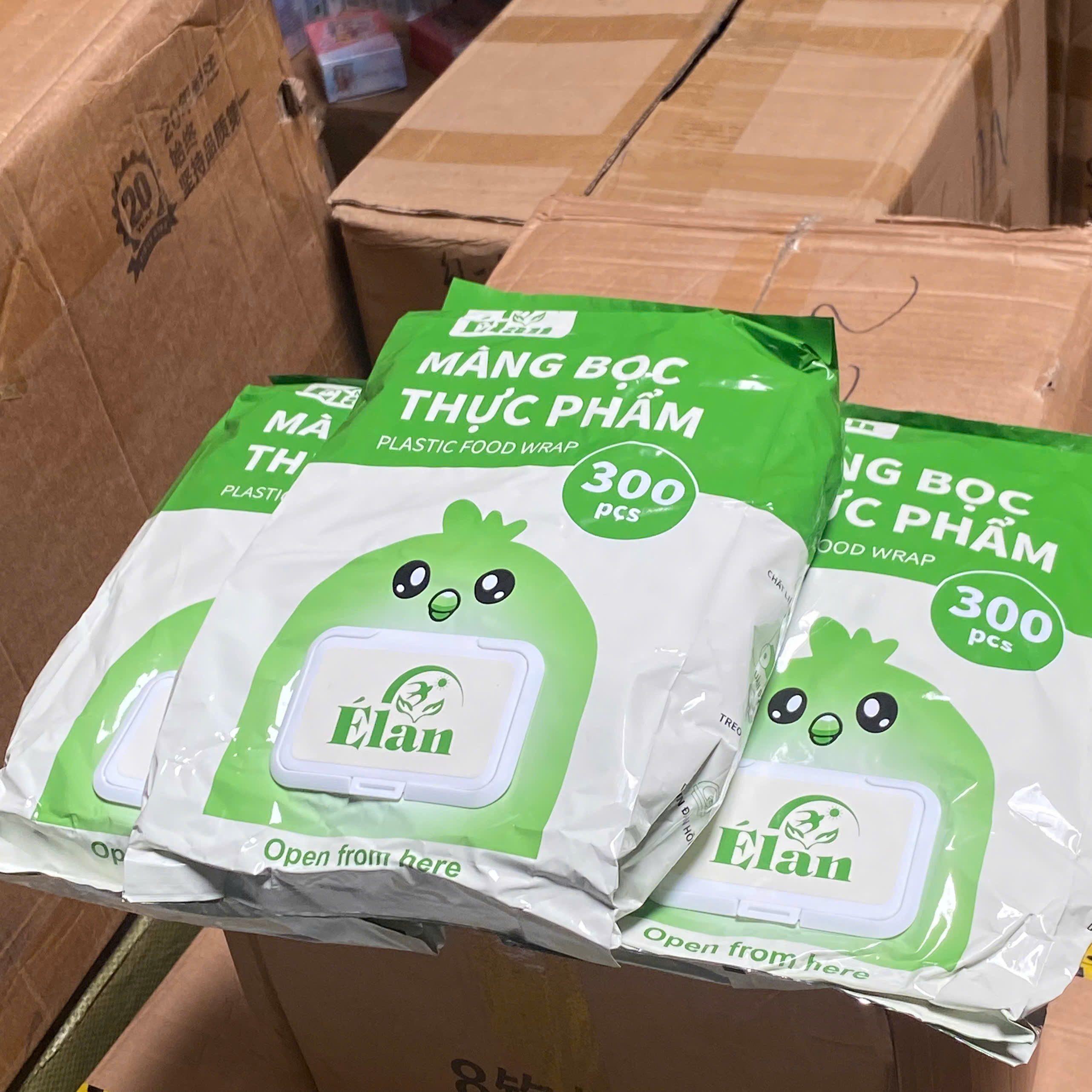 [100] Túi 300 Màng Bọc Thực Phẩm ELAN