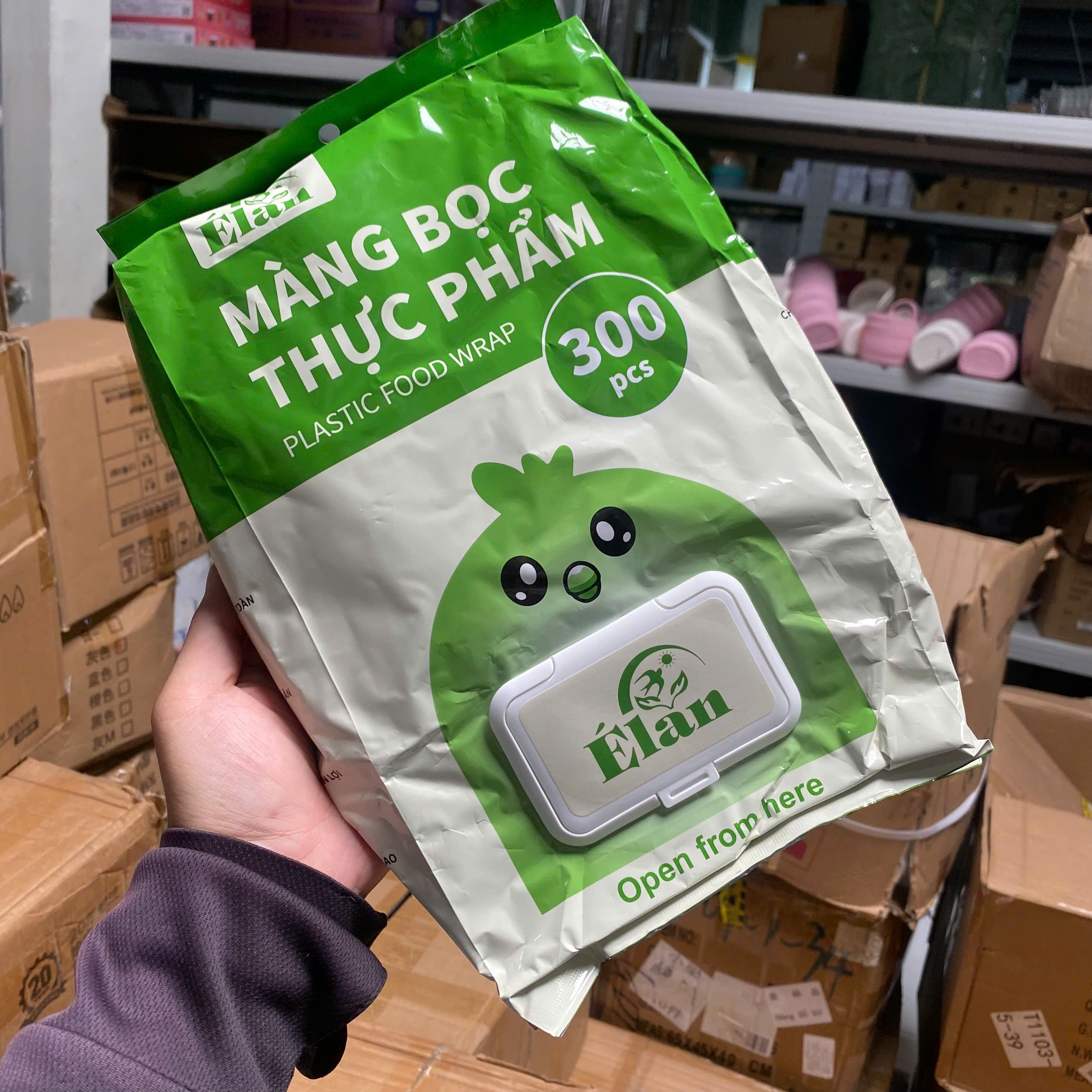 [100] Túi 300 Màng Bọc Thực Phẩm ELAN