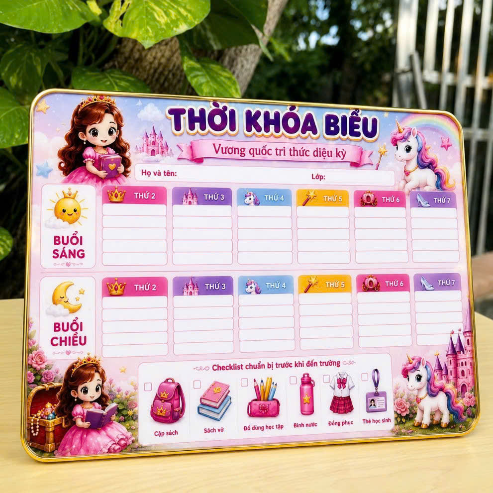 [58] Bảng Thời Khóa Biểu